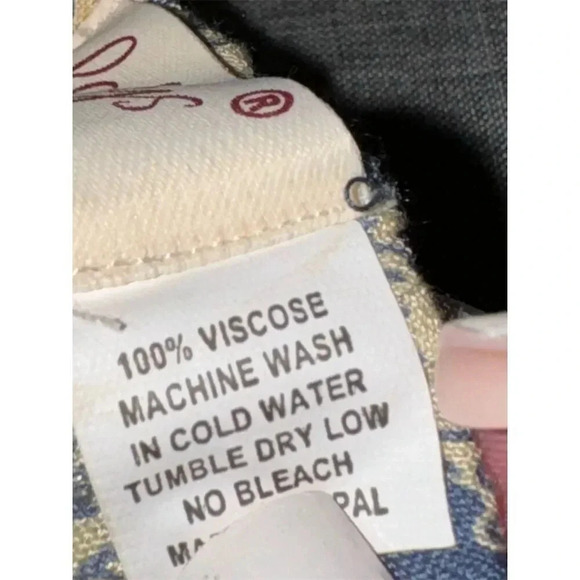 Lakhays Women's Boho Elephant Three-Tiered Long Skirt SM Multicolor - Picture 4 of 10